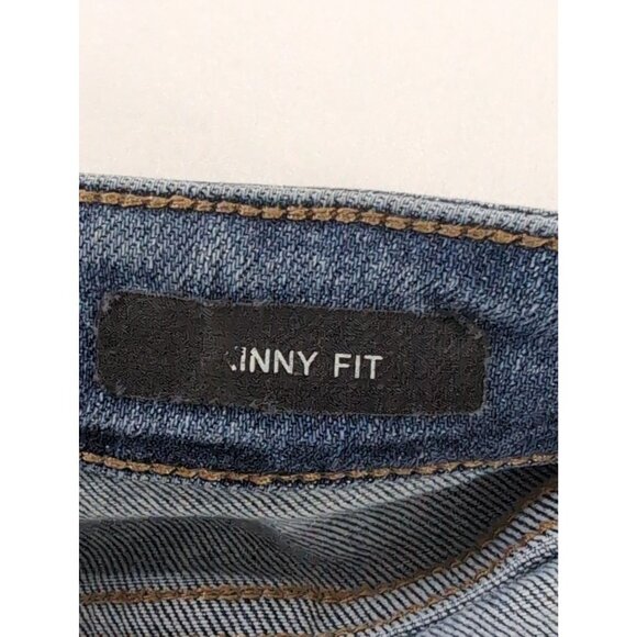 Judy Blue Distressed Jeans Womens 11 30 Skinny Fit Grunge Edgy Capsule - Picture 9 of 12